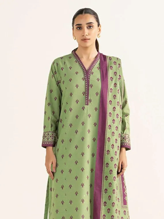 Sapphire 2pc Unstitched Khaddar Collection 2025 (U2D-DY25V8-1)