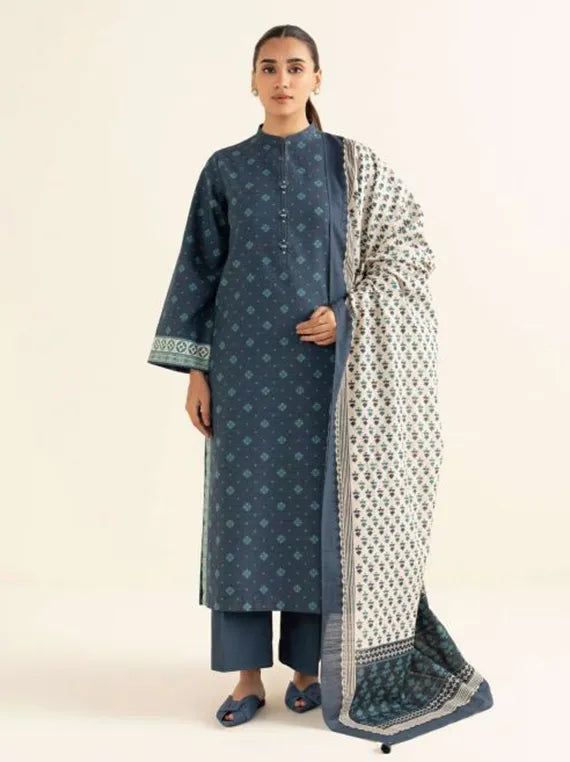 Sapphire 2pc Unstitched Khaddar Collection 2025 (U2D-DY25V8-2)