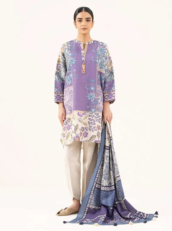 Sapphire 2pc Unstitched Khaddar Collection 2025 (U2D-DY25V8-5)