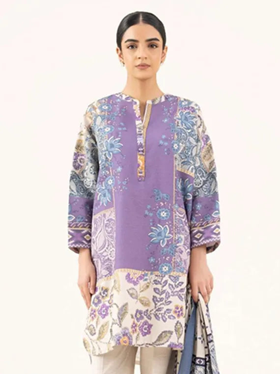 Sapphire 2pc Unstitched Khaddar Collection 2025 (U2D-DY25V8-5)