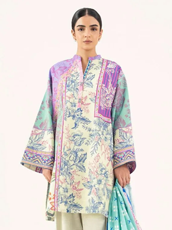 Sapphire 2pc Unstitched Khaddar Collection 2025 (U2D-DY25V8-6)