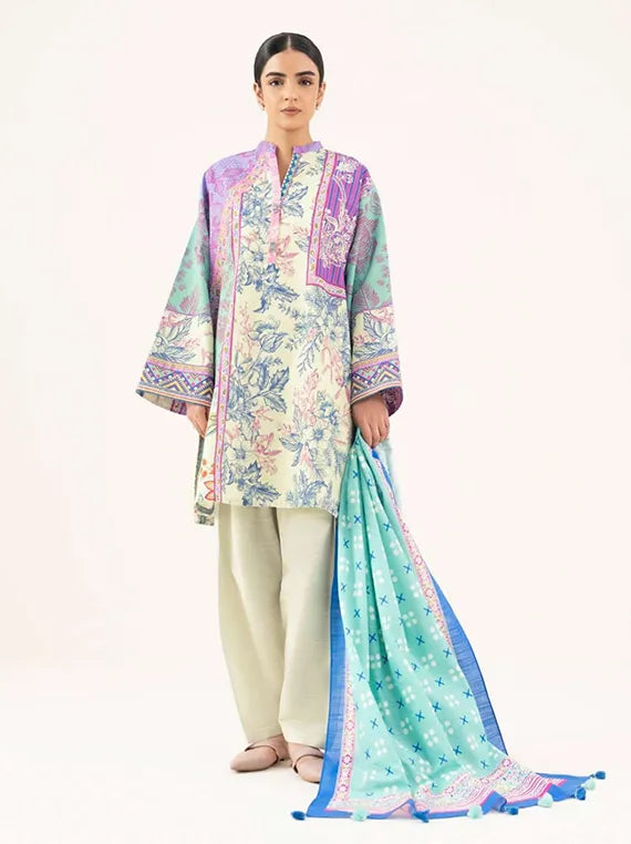 Sapphire 2pc Unstitched Khaddar Collection 2025 (U2D-DY25V8-6)