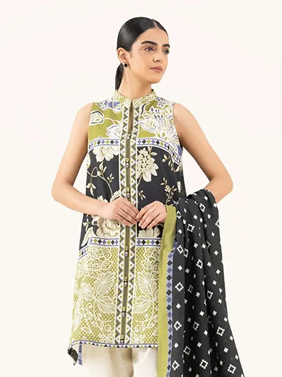 Sapphire 2pc Unstitched Khaddar Collection 2025 (U2D-DY25V8-8)