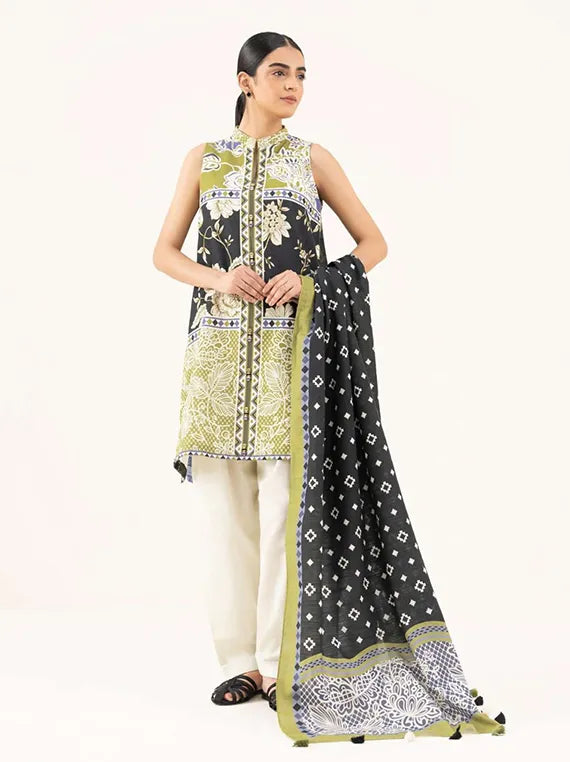 Sapphire 2pc Unstitched Khaddar Collection 2025 (U2D-DY25V8-8)