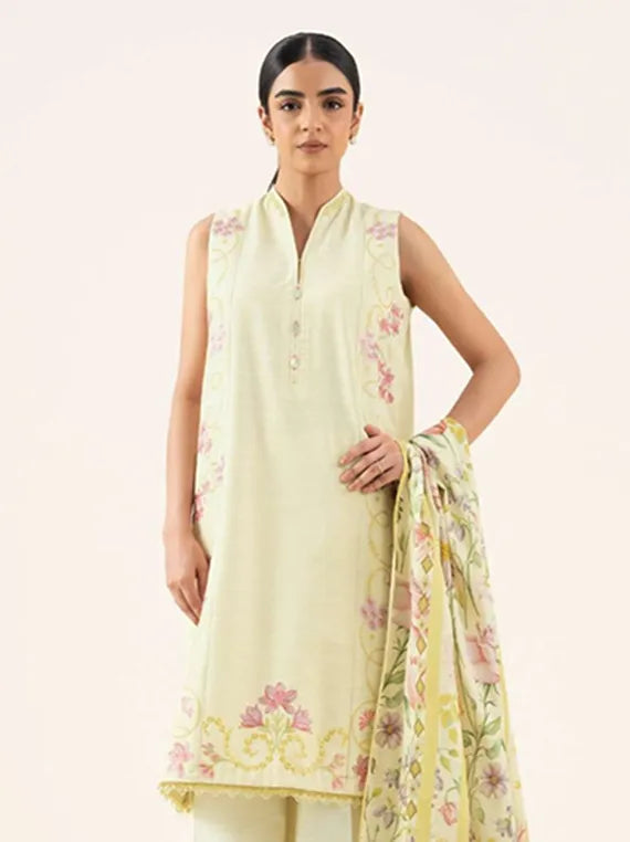 Sapphire 2pc Unstitched Khaddar Collection 2025 (U2DE-DY25V8-11)