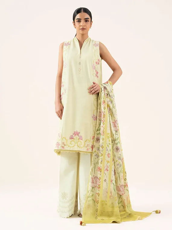 Sapphire 2pc Unstitched Khaddar Collection 2025 (U2DE-DY25V8-11)