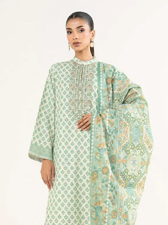 Sapphire 2pc Unstitched Khaddar Collection 2025 (U2DE-DY25V8-13)