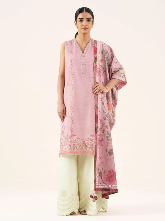 Sapphire 2pc Unstitched Khaddar Collection 2025 (U2DE-DY25V8-2)