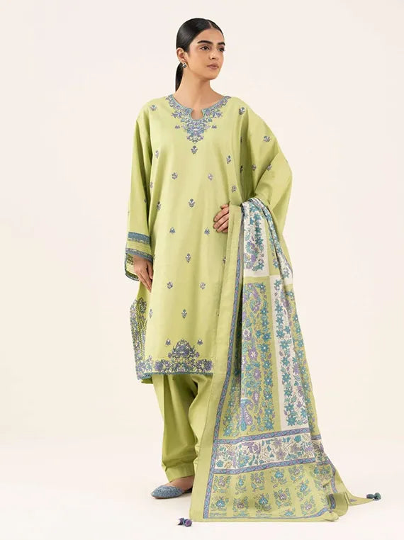 Sapphire 2pc Unstitched Khaddar Collection 2025 (U2DE-DY25V8-4)