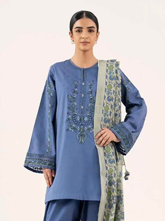 Sapphire 2pc Unstitched Khaddar Collection 2025 (U2DE-DY25V8-6)