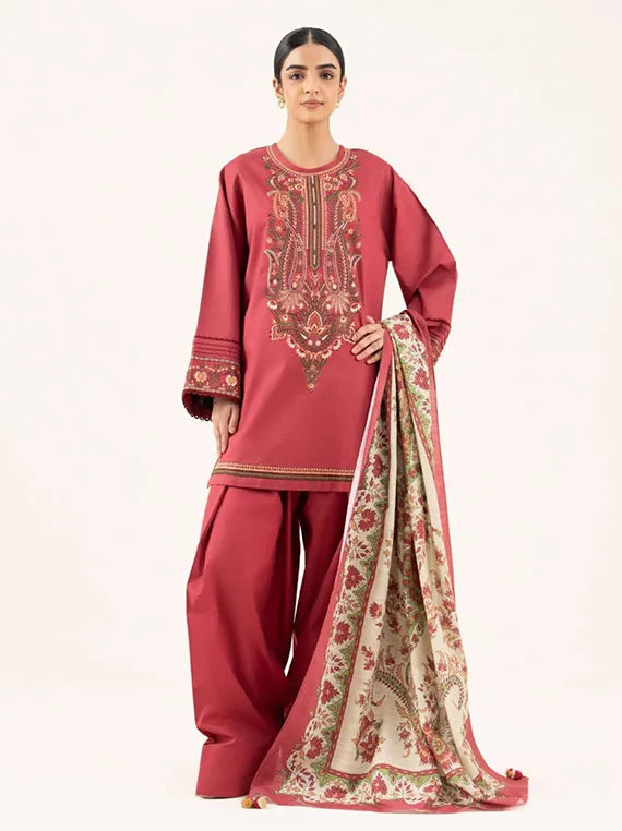 Sapphire 2pc Unstitched Khaddar Collection 2025 (U2DE-DY25V8-8)
