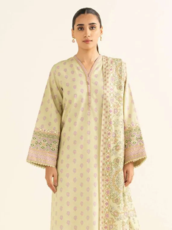 Sapphire 2pc Unstitched Khaddar Collection 2025 (U2DE-DY25V8-9)