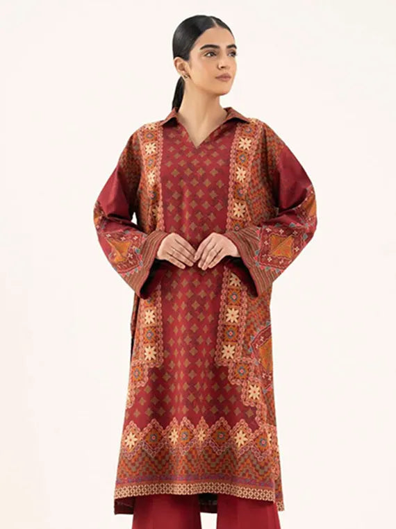 Sapphire 2pc Unstitched Khaddar Collection 2025 (U2T-DY25V8-2)