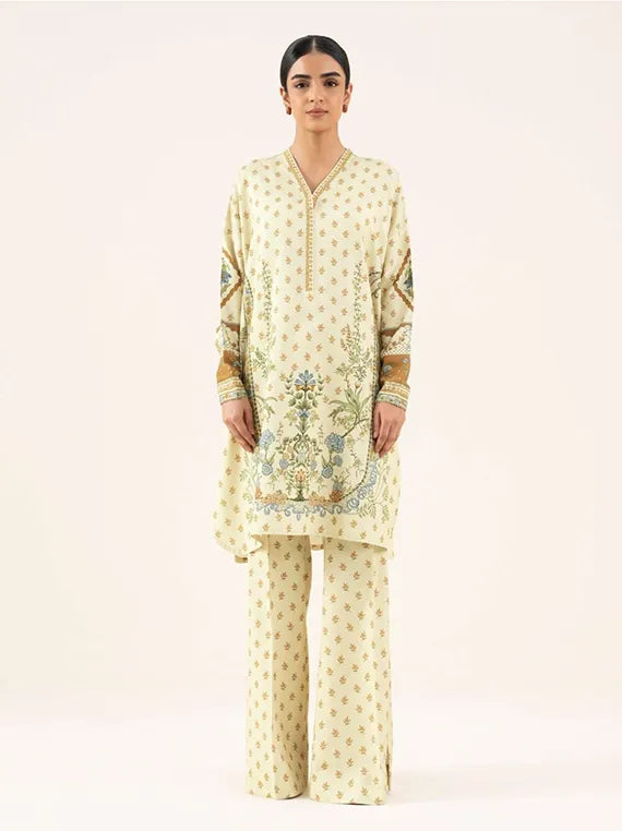 Sapphire 2pc Unstitched Khaddar Collection 2025 (U2T-DY25V8-5B)
