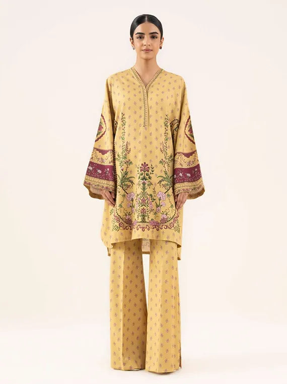 Sapphire 2pc Unstitched Khaddar Collection 2025 (U2T-DY25V8-5)
