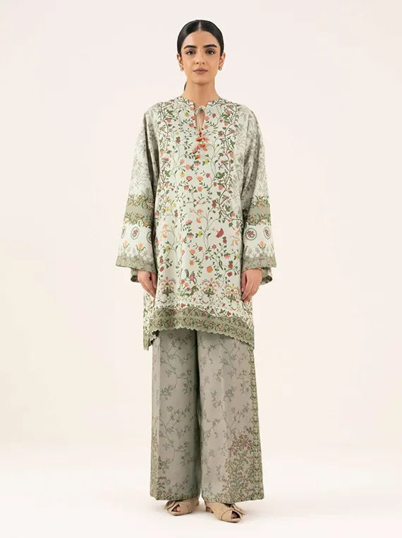 Sapphire 2pc Unstitched Khaddar Collection 2025 (U2T-DY25V8-6B)