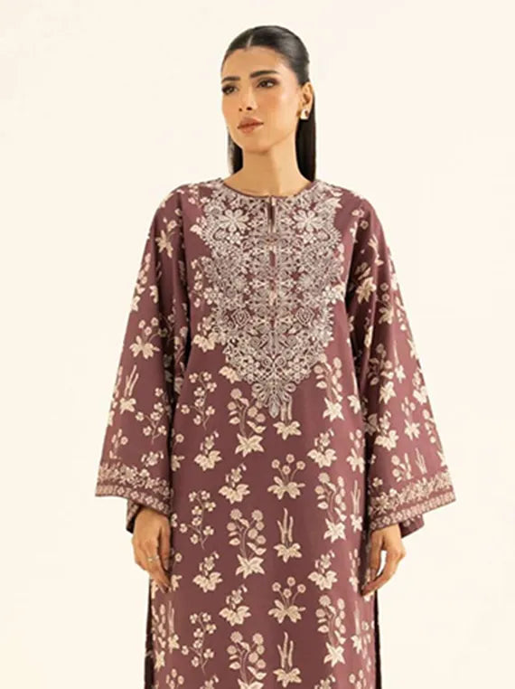 Sapphire 2pc Unstitched Khaddar Collection 2025 (U2TE-DY25V8-2)