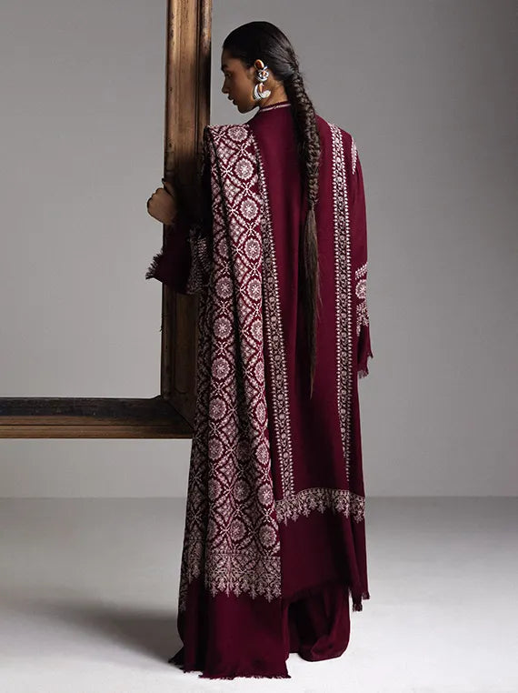 Saraab by Zara Shahjahan Unstitched Luxury Marina Collection'26 (MEHRAB-D3)