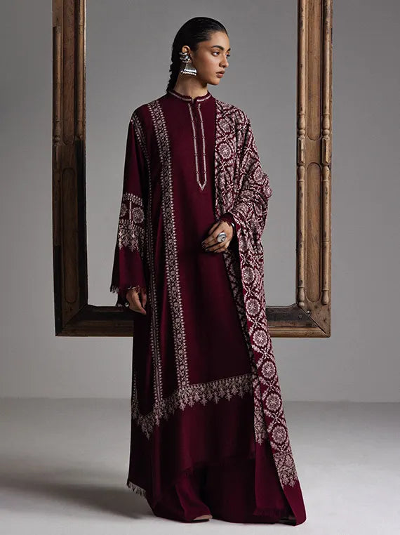 Saraab by Zara Shahjahan Unstitched Luxury Marina Collection'26 (MEHRAB-D3)
