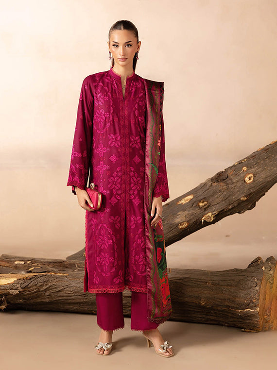 Sareen Premium Chikankari Viscose Collection 2025 By Rajbari (D-10)