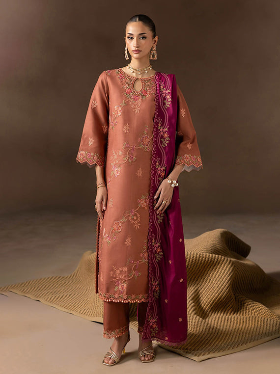 Sareen Premium Chikankari Viscose Collection 2025 By Rajbari (D-12)