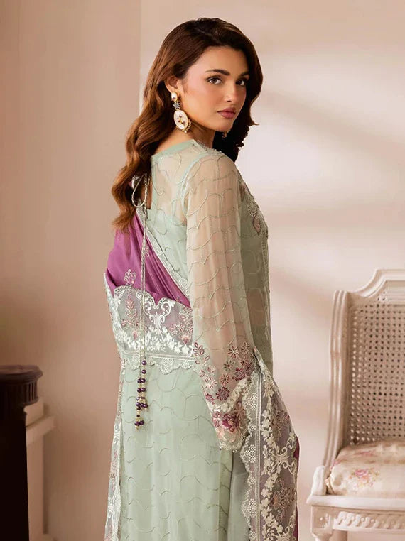 Satrangi by Ramsha Chiffon Embroidered Collection 2026 (ST-104)