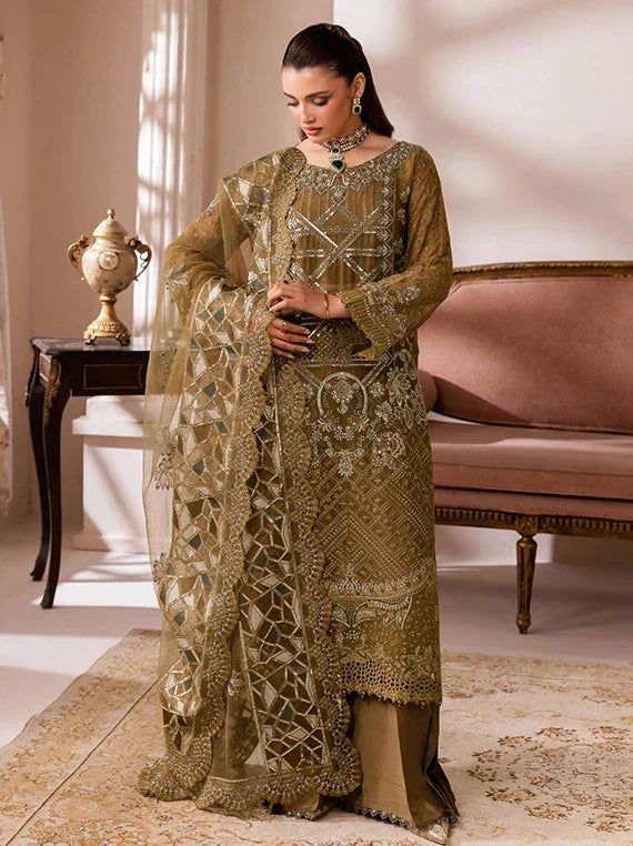 Satrangi by Ramsha Chiffon Embroidered Collection 2026 (ST-107)