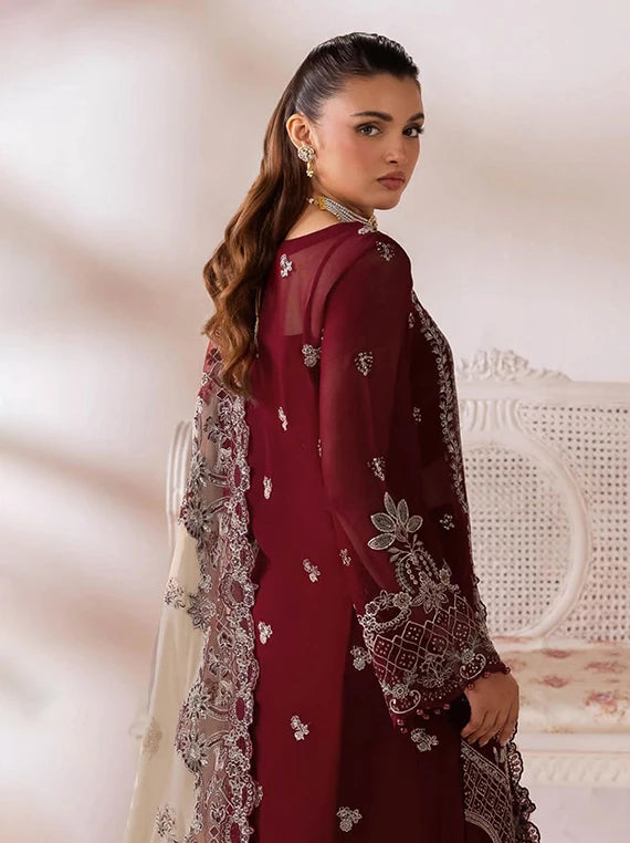 Satrangi by Ramsha Chiffon Embroidered Collection 2026 (ST-103)
