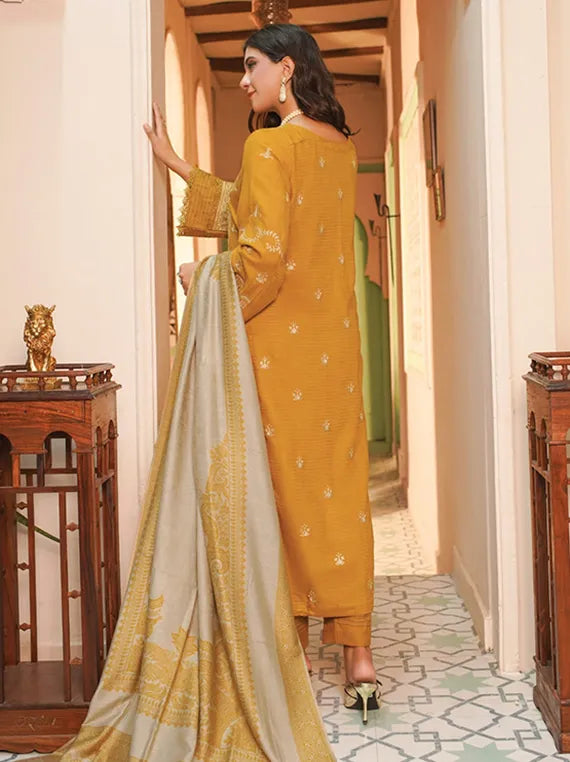 Sehar Bano Embroidered Dhanak Collection 2025 by Manizay (D-05)