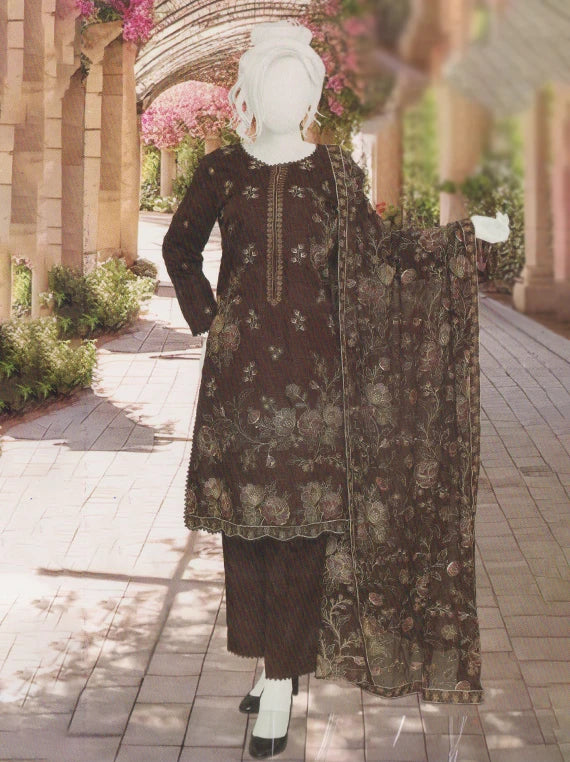 Sehar by ABC Embroidered Viscose Edit 2026 (D-02)