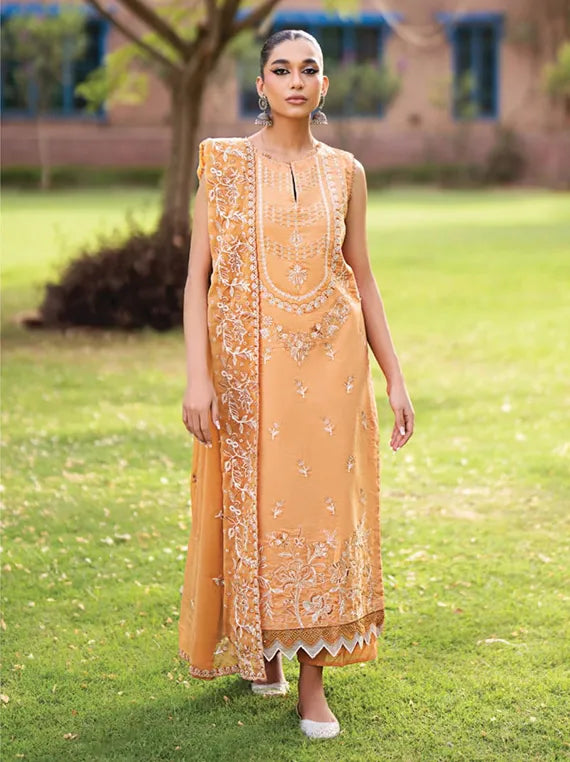 Selin Embroidered Lawn Collection 2025 by HumDum (D-07)