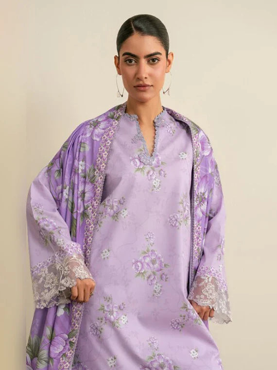 Seran Essentials Printed Lawn Collection 2026 Vol-02 (D3-VELINA)