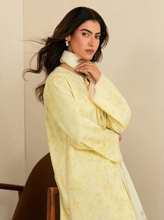 Seran Essentials Printed Lawn Collection 2026 Vol-02 (D4-SOLENE)
