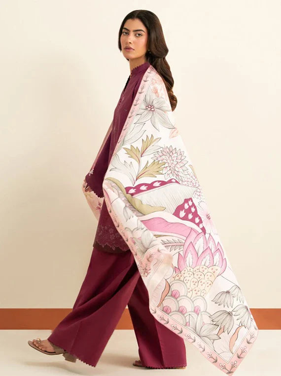 Seran Essentials Printed Lawn Collection 2026 Vol-02 (D9-MELROSE)