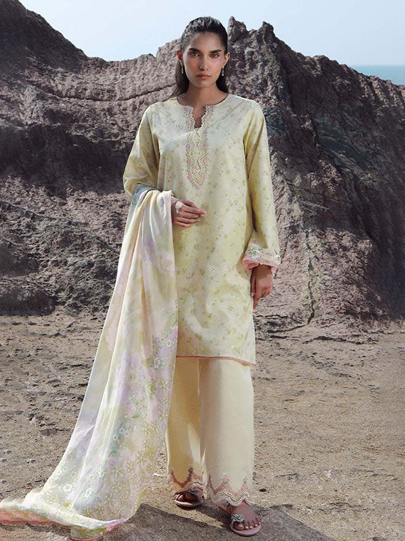 Seran Premium Lawn Collection 2026 (Sahar)