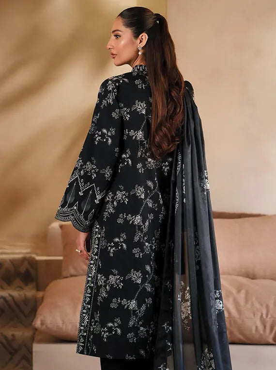 Seran Summer Luxury Lawn Collection 2025 (D-10 Aura)