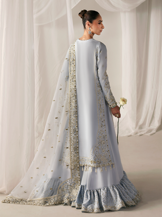 Serein By Emaan Adeel Premium Embroidered Raw Silk Collection 2025 (OPULENT OASIS)