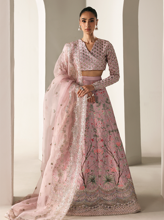 Serein By Emaan Adeel Premium Embroidered Raw Silk Collection 2025 (PETAL SOFT)