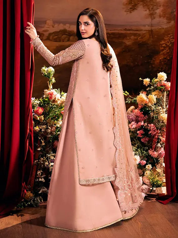 Serenade by Elaf Unstitched Embroidered Organza Formal Collection'26 (EHM-03 VALENTINA)