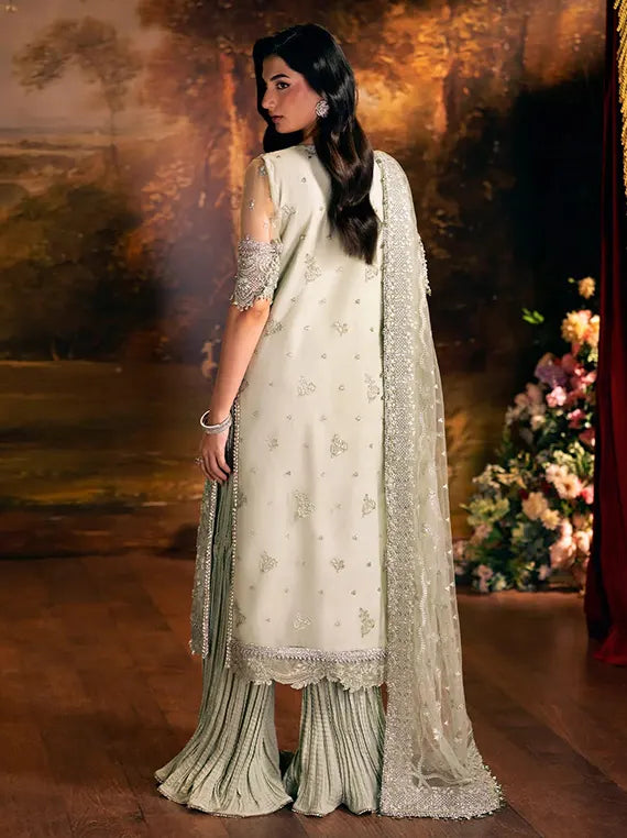 Serenade by Elaf Unstitched Embroidered Organza Formal Collection'26 (EHM-08 ELYSIA)