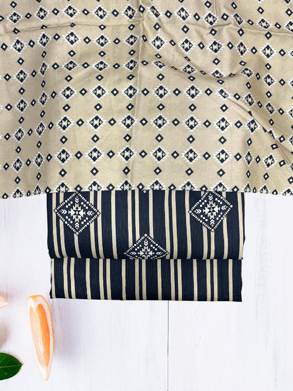Serene Hues Printed Linen Edit25 Vol-CG-19 (CG19-01)