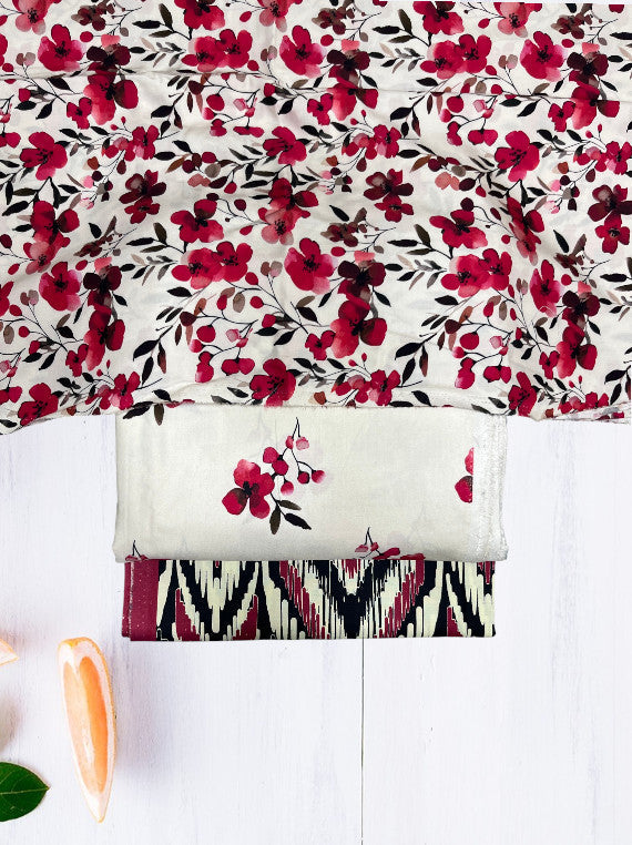Serene Hues Printed Linen Edit25 Vol-CG-19 (CG19-07)