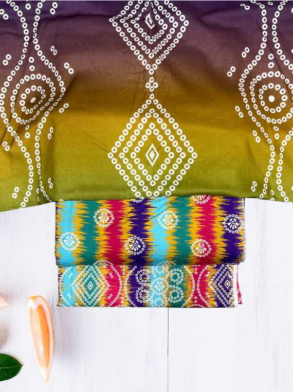 Serene Hues Printed Linen Edit25 Vol-CG-19 (CG19-08)