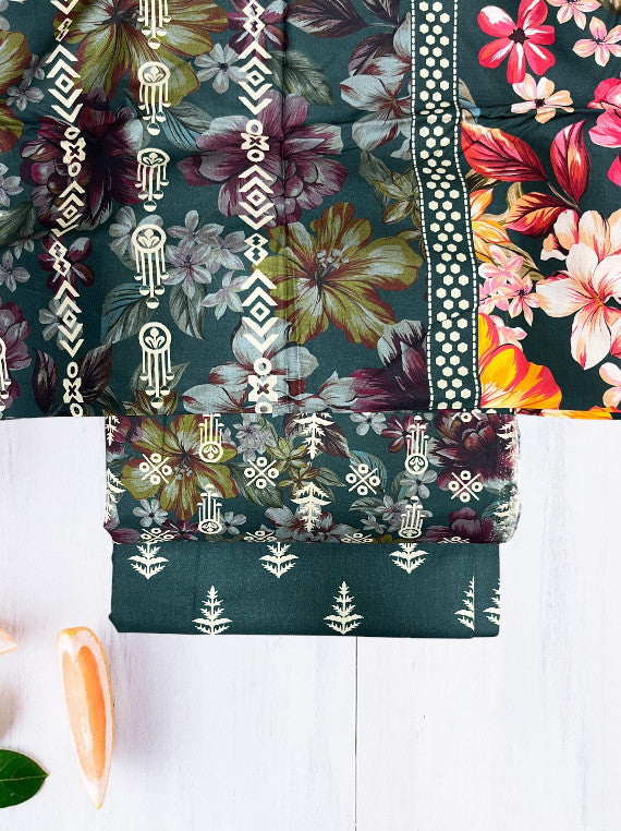 Serene Hues Printed Linen Edit25 Vol-CG-19 (CG19-14)