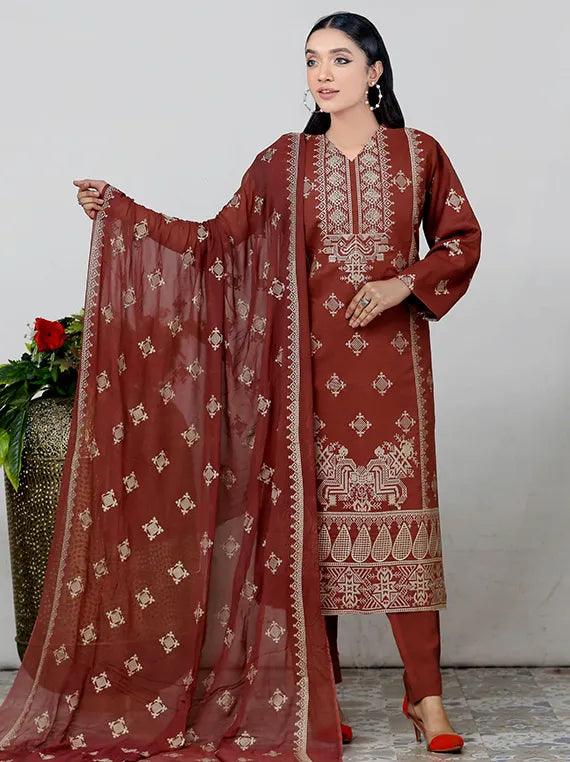 Shafaq Lawn Collection 2025 Vol-08 By Chawla Fabrics (D-05)