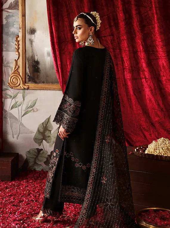 Shagna by Ramsha Embroidered Raw Silk Collection 2025 (S-05)