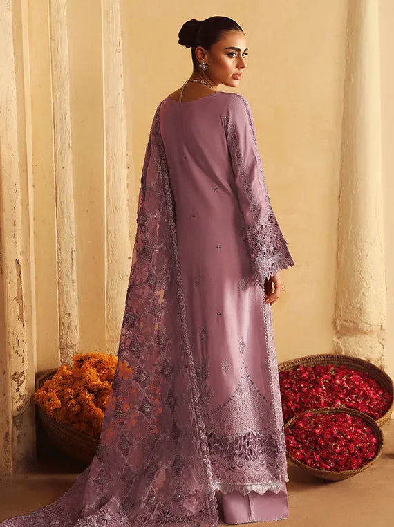 Shagna by Ramsha Embroidered Raw Silk Collection 2025 (S-08)