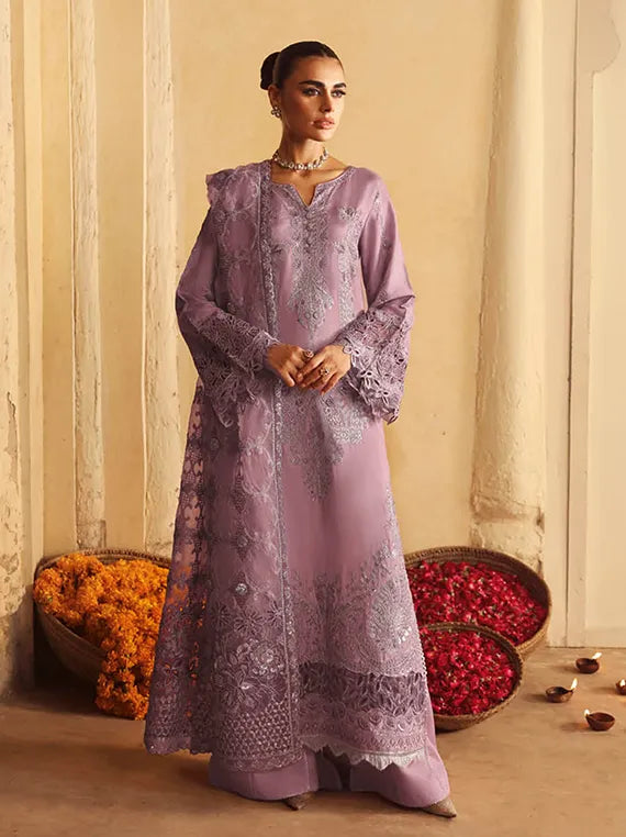 Shagna by Ramsha Embroidered Raw Silk Collection 2025 (S-08)
