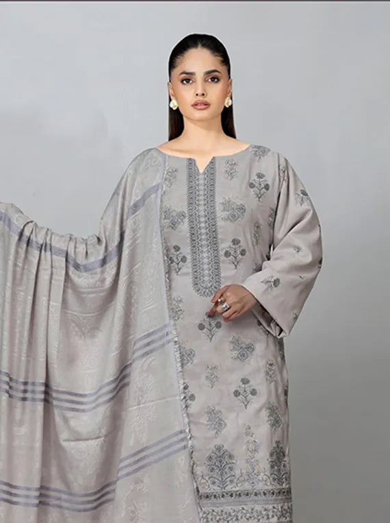 Shahi Zari Leather Peach Collection 25 Vol-16 Chawla Fabric (D-01)