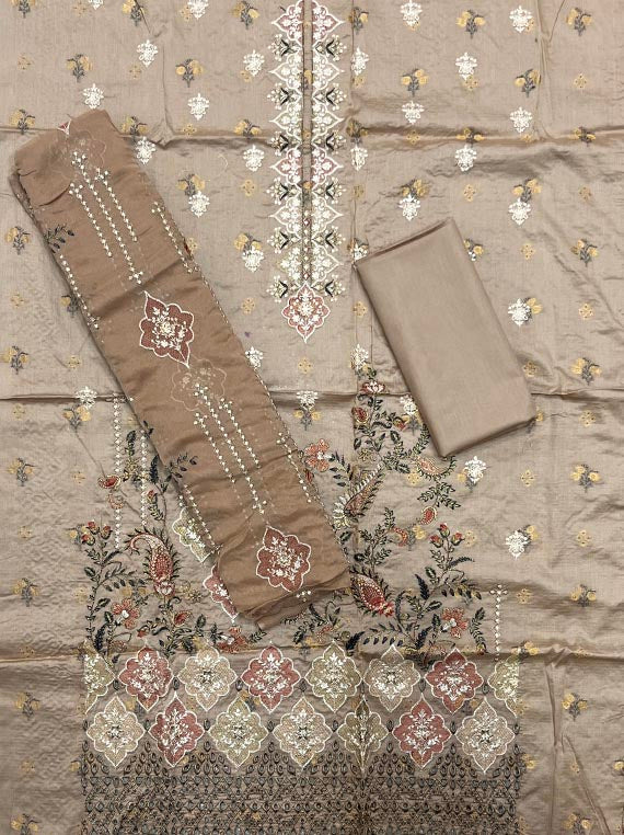 Shaista Embroidered Lawn Edit25 Vol-PU15 (PU15-01)